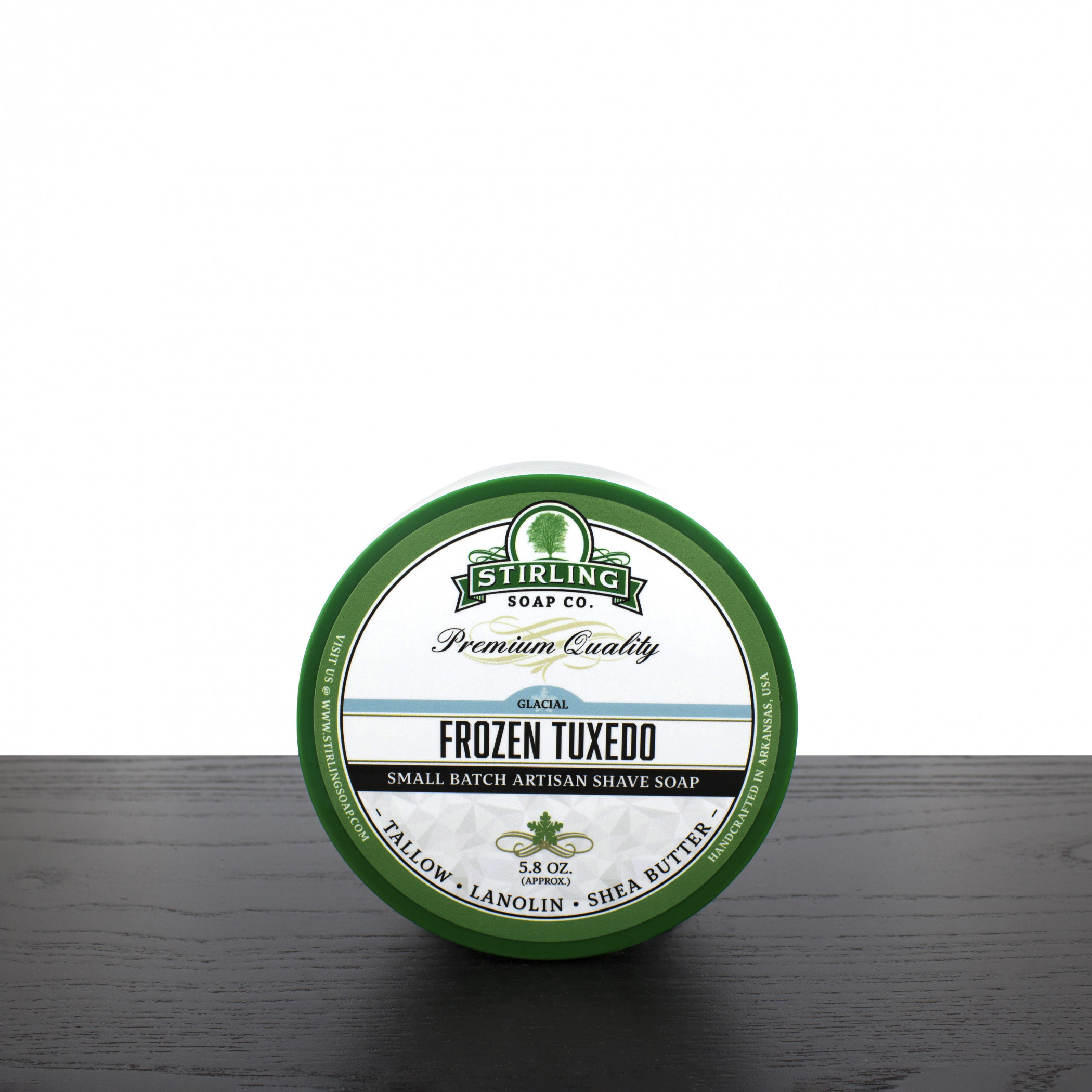 Product image 0 for Stirling Soap Company Shave Soap, Glacial Frozen Tuxedo